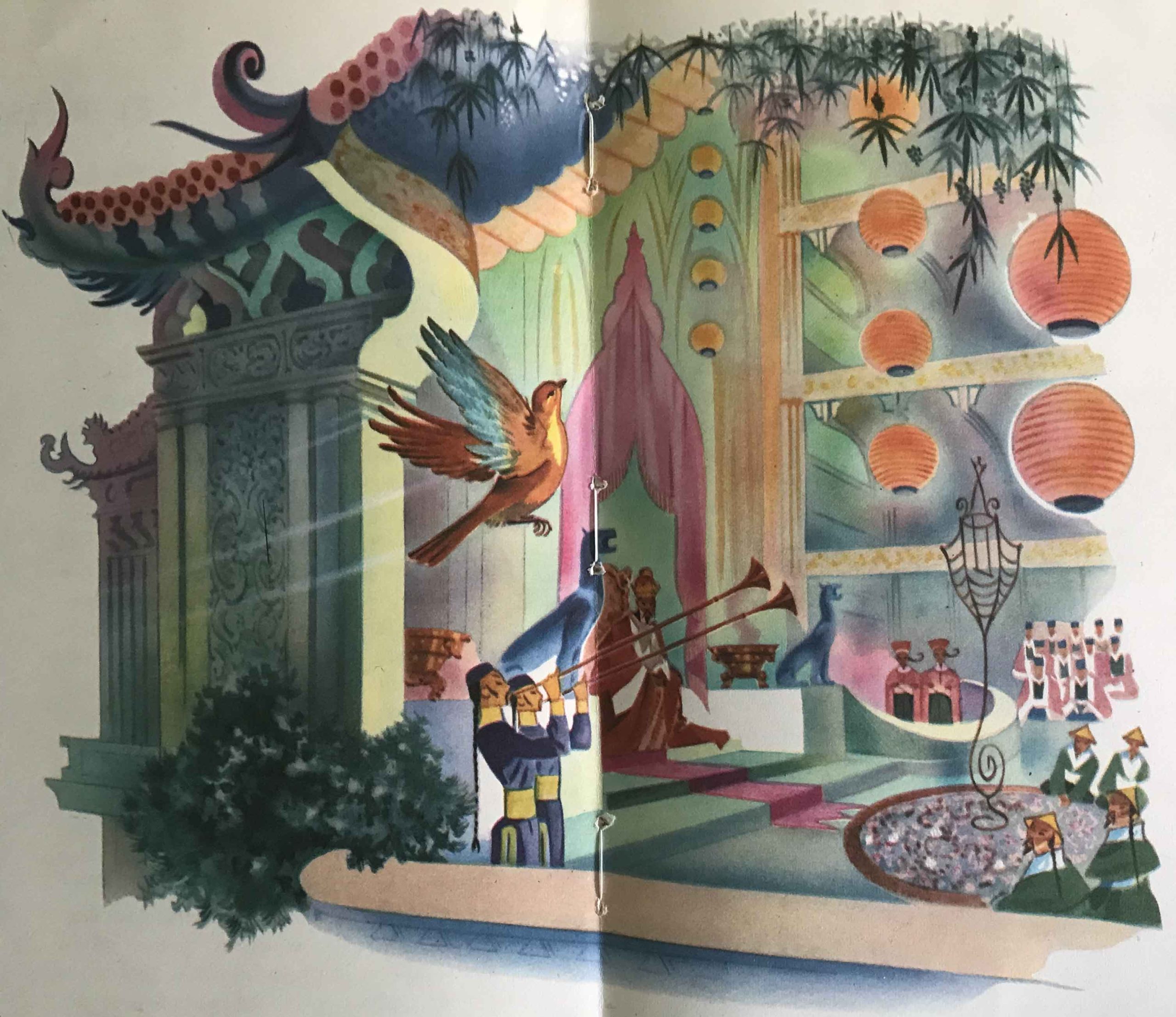 A fairy tale illustration by Andersen-Santos Martínez Koch